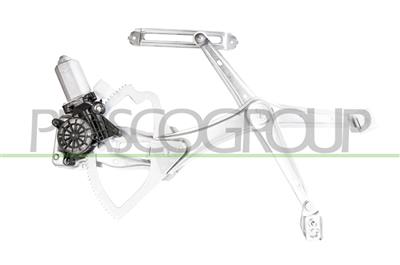 ALZACRISTALLO ANTERIORE DESTRO-ELETTRICO MOD. 5 PORTE COMFORT — ricambio carrozzeria MERCEDES E Class (W210/S210) — Cod. ME037W035 — Apa Ricambi