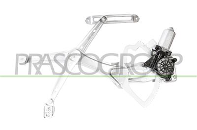 ALZACRISTALLO ANTERIORE SINISTRO-ELETTRICO MOD. 5 PORTE COMFORT — ricambio carrozzeria MERCEDES E Class (W210/S210) — Cod. ME037W036 — Apa Ricambi