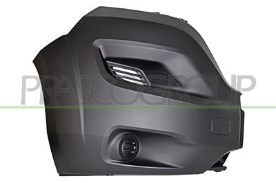 CANTONALE DESTRO PARAURTI ANTERIORE-NERO-GOFFRATO-SENZA SEDE FENDI-CON TAPPO COPRIGANCIO — ricambio carrozzeria OPEL/VAUXHALL Movano — Cod. FT9321105 — Apa Ricambi