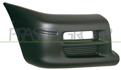 CANTONALE DESTRO PARAURTI ANTERIORE-NERO — ricambio carrozzeria MITSUBISHI L200 - Strada — Cod. MB8151103 — Apa Ricambi