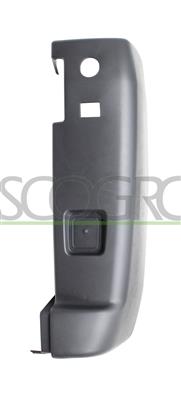 CANTONALE DESTRO PARAURTI POSTERIORE-NERO-GOFFRATO MOD. PASSO CORTO/MEDIO-(10/14M3) — ricambio carrozzeria FIAT Ducato — Cod. FT9321173 — Apa Ricambi