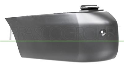 CANTONALE SINISTRO PARAURTI POSTERIORE-CON PRIMER-CON FORO PARK ASSIST+SUPPORTI MOD. PASSO LUNGO — ricambio carrozzeria OPEL/VAUXHALL Vivaro C — Cod. OP9381184 — Apa Ricambi