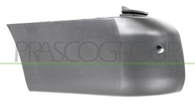 CANTONALE SINISTRO PARAURTI POSTERIORE-NERO-GOFFRATO-CON FORO PARK ASSIST+SUPPORTI MOD. PASSO LUNGO — ricambio carrozzeria OPEL/VAUXHALL Vivaro C — Cod. OP9381164 — Apa Ricambi