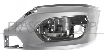 CANTONALE SINSITRO PARAURTI ANTERIORE-NERO-GOFFRATO-CON TAPPI COPRIGANCIO — ricambio carrozzeria IVECO Daily — Cod. FT9511004 — Apa Ricambi