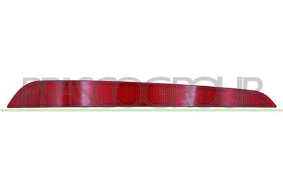 CATADIOTTRO SINISTRO PARAURTI POSTERIORE MOD. 4 PORTE — ricambio carrozzeria BMW 5 Series - G30/G31 — Cod. BM0524354 — Apa Ricambi
