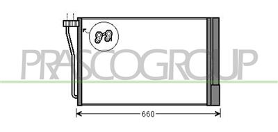 CONDENSATORE — ricambio carrozzeria BMW 5 Series - F10/F11 — Cod. BM048C003 — Apa Ricambi