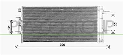 CONDENSATORE — ricambio carrozzeria BMW 2 Series - F45 / F46- ACTIVE/GRAN Tourer — Cod. BM200C001 — Apa Ricambi
