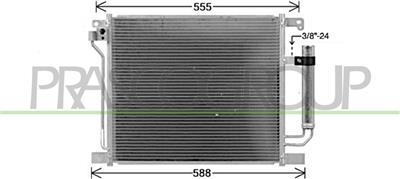 CONDENSATORE — ricambio carrozzeria NISSAN Juke — Cod. DS700C002 — Apa Ricambi