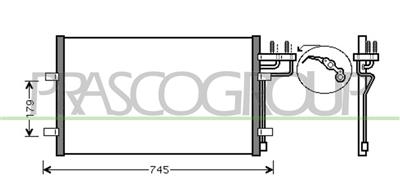 CONDENSATORE — ricambio carrozzeria FORD C-Max — Cod. FD422C001 — Apa Ricambi