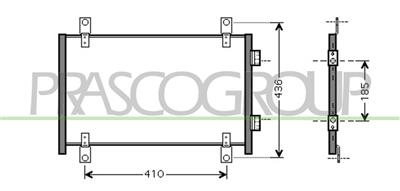 CONDENSATORE — ricambio carrozzeria FIAT Ducato — Cod. FT920C002 — Apa Ricambi