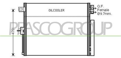 CONDENSATORE — ricambio carrozzeria JEEP Grand Cherokee (WK2) — Cod. JE022C001 — Apa Ricambi