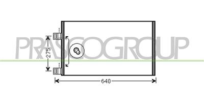 CONDENSATORE — ricambio carrozzeria MERCEDES Citan (W415) — Cod. ME750C001 — Apa Ricambi