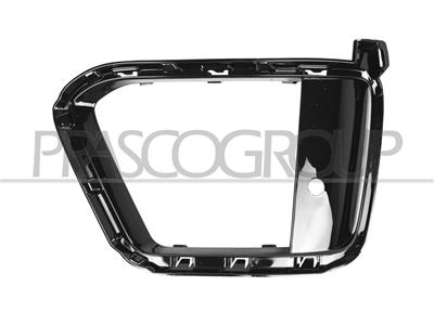 CORNICE GRIGLIA SINISTRA-NERA-LUCIDA-CON FORO PDC+SUPPORTO — ricambio carrozzeria LAND ROVER Range Rover - Sport - L494 — Cod. LR8061248 — Apa Ricambi