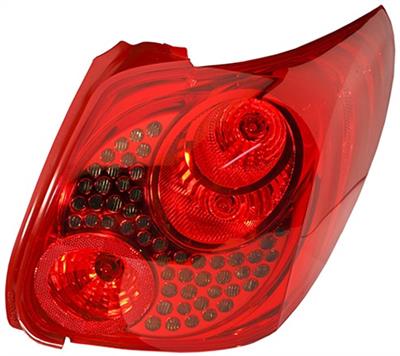 FAN POST. SX PE 207 SW 06/07-> — ricambio carrozzeria PEUGEOT 207 Sport — Cod. 2VP354677011 — Apa Ricambi
