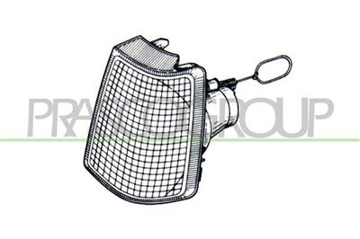 FANALE ANTERIORE SINISTRO-BIANCO-SENZA PORTALAMPADA — ricambio carrozzeria OPEL/VAUXHALL Corsa A — Cod. OP0274114 — Apa Ricambi