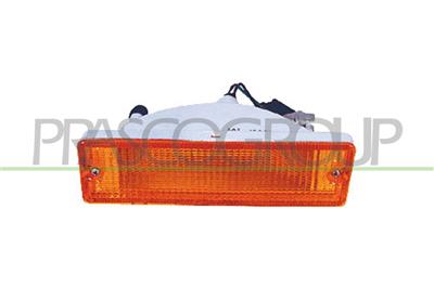 FANALE DESTRO PARAURTI ANTERIORE-ARANCIO-CON PORTALAMPADA MOD. 93 > — ricambio carrozzeria NISSAN Terrano - Pathfinder - King Cab 2WD/4DW — Cod. DS2714313 — Apa Ricambi
