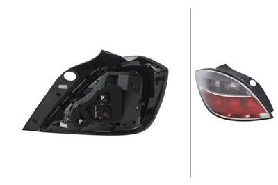 FANALE OP ASTRA SX 07-09 — ricambio carrozzeria OPEL/VAUXHALL Astra H (A04) — Cod. 9EL354073011 — Apa Ricambi