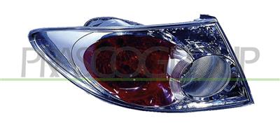 FANALE POSTERIORE DESTRO-ESTERNO-SENZA PORTALAMPADA-CROMATO MOD. 4 PORTE — ricambio carrozzeria MAZDA 6 GG/GY — Cod. MZ0494173 — Apa Ricambi