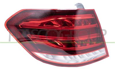 FANALE POSTERIORE SINISTRO-ESTERNO-CON PORTALAMPADA-FONDO SCURO-LED MOD. STATION WAGON — ricambio carrozzeria MERCEDES E Class (W212/S212) — Cod. ME0454196 — Apa Ricambi