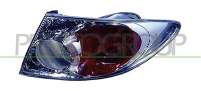 FANALE POSTERIORE SINISTRO-ESTERNO-SENZA PORTALAMPADA-CROMATO MOD. 4 PORTE — ricambio carrozzeria MAZDA 6 GG/GY — Cod. MZ0494174 — Apa Ricambi