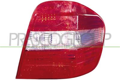 FANALE POSTERIORE SINISTRO-SENZA PORTALAMPADA-BIANCO-ROSSO-BASE-GRIGIA — ricambio carrozzeria MERCEDES Ml Class (W164) — Cod. ME8244164 — Apa Ricambi