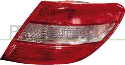 FANALE POSTERIORE SINISTRO-SENZA PORTALAMPADA-BIANCO-ROSSO — ricambio carrozzeria MERCEDES C Class (W204/S204) — Cod. ME0294154 — Apa Ricambi