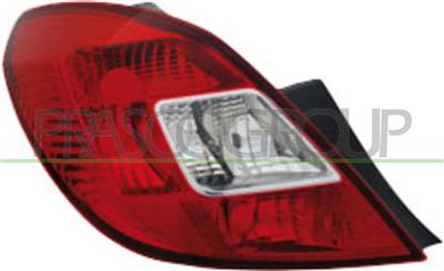 FANALE POSTERIORE SINISTRO-SENZA PORTALAMPADA MOD. 5 PORTE — ricambio carrozzeria OPEL/VAUXHALL Corsa D — Cod. OP0344174 — Apa Ricambi