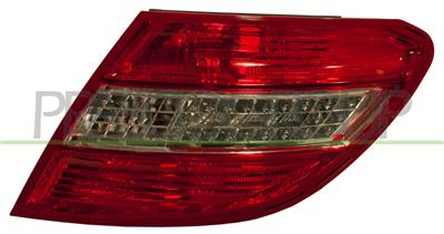 FANALE POSTERIORE SINISTRO-SENZA PORTALAMPADA-ROSSO-BIANCO-LED MOD. BERLINA — ricambio carrozzeria MERCEDES C Class (W204/S204) — Cod. ME0294174 — Apa Ricambi