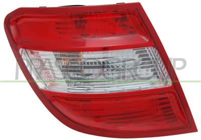 FANALE POSTERIORE SINISTRO-SENZA PORTALAMPADA-ROSSO-BIANCO — ricambio carrozzeria MERCEDES C Class (W204/S204) — Cod. ME0294184 — Apa Ricambi