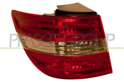 FANALE POSTERIORE SINISTRO-SENZA PORTALAMPADA-ROSSO-BIANCO — ricambio carrozzeria MERCEDES B Class (W245) — Cod. ME4204154 — Apa Ricambi