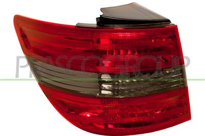 FANALE POSTERIORE SINISTRO-SENZA PORTALAMPADA-ROSSO-FUME' — ricambio carrozzeria MERCEDES B Class (W245) — Cod. ME4204164 — Apa Ricambi