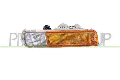 FANALE SINISTRO PARAURTI ANTERIORE-ARANCIO-CON PORTALAMPADA — ricambio carrozzeria MITSUBISHI L200 - Strada — Cod. MB8154304 — Apa Ricambi