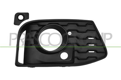 GRIGLIA DESTRA PARAURTI ANTERIORE-NERA-APERTA-CON FORI PDC — ricambio carrozzeria BMW 2 Series - F45 / F46- ACTIVE/GRAN Tourer M-Tech — Cod. BM2012117 — Apa Ricambi