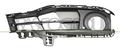 GRIGLIA DESTRA PARAURTI ANTERIORE-NERA-CON SEDE FENDI-APERTA MOD. SPORTLINE — ricambio carrozzeria BMW 3 Series - F30/F31 LCI — Cod. BM0312143 — Apa Ricambi