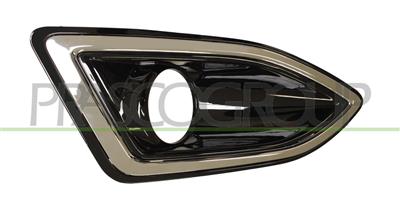 GRIGLIA DESTRA PARAURTI ANTERIORE-NERA-CON SEDE FENDI-CON CORNICE CROMATA — ricambio carrozzeria FORD Edge — Cod. FD8102133 — Apa Ricambi