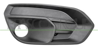 GRIGLIA DESTRA PARAURTI ANTERIORE-NERA-GOFFRATA-CON SEDE FENDI-SENZA SEDE LUCE DIURNA — ricambio carrozzeria IVECO Daily — Cod. FT9512133 — Apa Ricambi