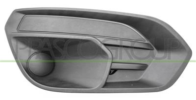 GRIGLIA DESTRA PARAURTI ANTERIORE-NERA-GOFFRATA-SENZA SEDE FENDI-SENZA SEDE LUCE DIURNA — ricambio carrozzeria IVECO Daily — Cod. FT9512103 — Apa Ricambi