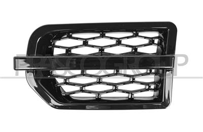 GRIGLIA PARAFANGO ANTERIORE SINISTRO-NERA-LUCIDA MOD. LANDMARK EDITION — ricambio carrozzeria LAND ROVER Discovery IV (LR4) — Cod. LR0321414 — Apa Ricambi