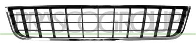GRIGLIA PARAURTI ANTERIORE-CENTRALE-NERA-CON CORNICE CROMATA — ricambio carrozzeria FIAT Linea — Cod. FT4402120 — Apa Ricambi