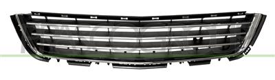 GRIGLIA PARAURTI ANTERIORE-CENTRALE-NERA-CON MODANATURA CROMATA — ricambio carrozzeria OPEL/VAUXHALL Astra H (A04) — Cod. OP4142120 — Apa Ricambi