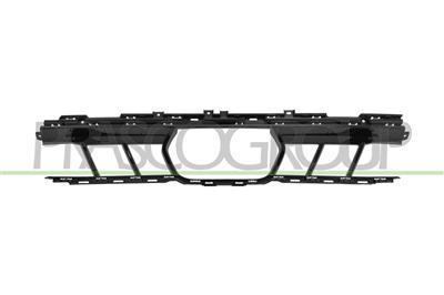 GRIGLIA PARAURTI ANTERIORE-CENTRALE-NERA-LUCIDA-CON FORO CRUISE CONTROL — ricambio carrozzeria BMW X6 - G06 LCI — Cod. BM8472130 — Apa Ricambi