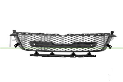 GRIGLIA PARAURTI ANTERIORE-CENTRALE-NERA-LUCIDA — ricambio carrozzeria LAND ROVER Range Rover - Sport - L494 — Cod. LR8062120 — Apa Ricambi