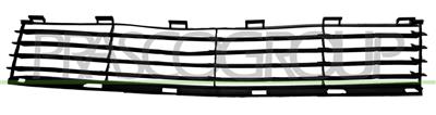 GRIGLIA PARAURTI ANTERIORE-CENTRALE-NERA — ricambio carrozzeria TOYOTA Prius (XW20) — Cod. TY4202120 — Apa Ricambi