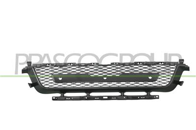 GRIGLIA PARAURTI ANTERIORE-CENTRALE-VERNICIATA-NERA-LUCIDA-CON FORI PDC — ricambio carrozzeria LAND ROVER Range Rover - Sport - L494 — Cod. LR8062130 — Apa Ricambi