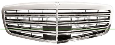 GRIGLIA RADIATORE-COMPLETA-CROMATA-NERA — ricambio carrozzeria MERCEDES S Class (W221) — Cod. ME5282000 — Apa Ricambi