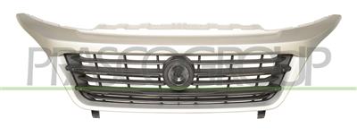 GRIGLIA RADIATORE-COMPLETA-NERA-CON CORNICE-ARGENTO — ricambio carrozzeria FIAT Ducato — Cod. FT9322010 — Apa Ricambi