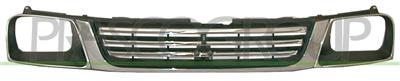 GRIGLIA RADIATORE-CROMATA-NERA MOD. > 03/98 — ricambio carrozzeria MITSUBISHI L200 - Strada — Cod. MB8152001 — Apa Ricambi
