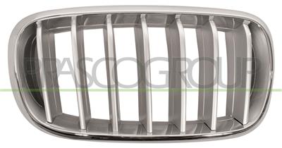 GRIGLIA RADIATORE DESTRA-CROMATA-TITANIO — ricambio carrozzeria BMW X6 - F16 — Cod. BM8262023 — Apa Ricambi