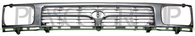 GRIGLIA RADIATORE-GRIGIO SCURO MOD. 94 > — ricambio carrozzeria TOYOTA Hilux Pick Up 2WD LN85 — Cod. TY8102021 — Apa Ricambi