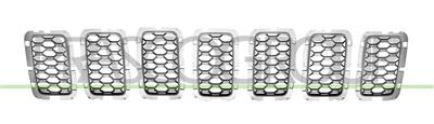 GRIGLIA RADIATORE-INTERNA-CROMATA — ricambio carrozzeria JEEP Grand Cherokee (WK2) — Cod. JE0262226 — Apa Ricambi